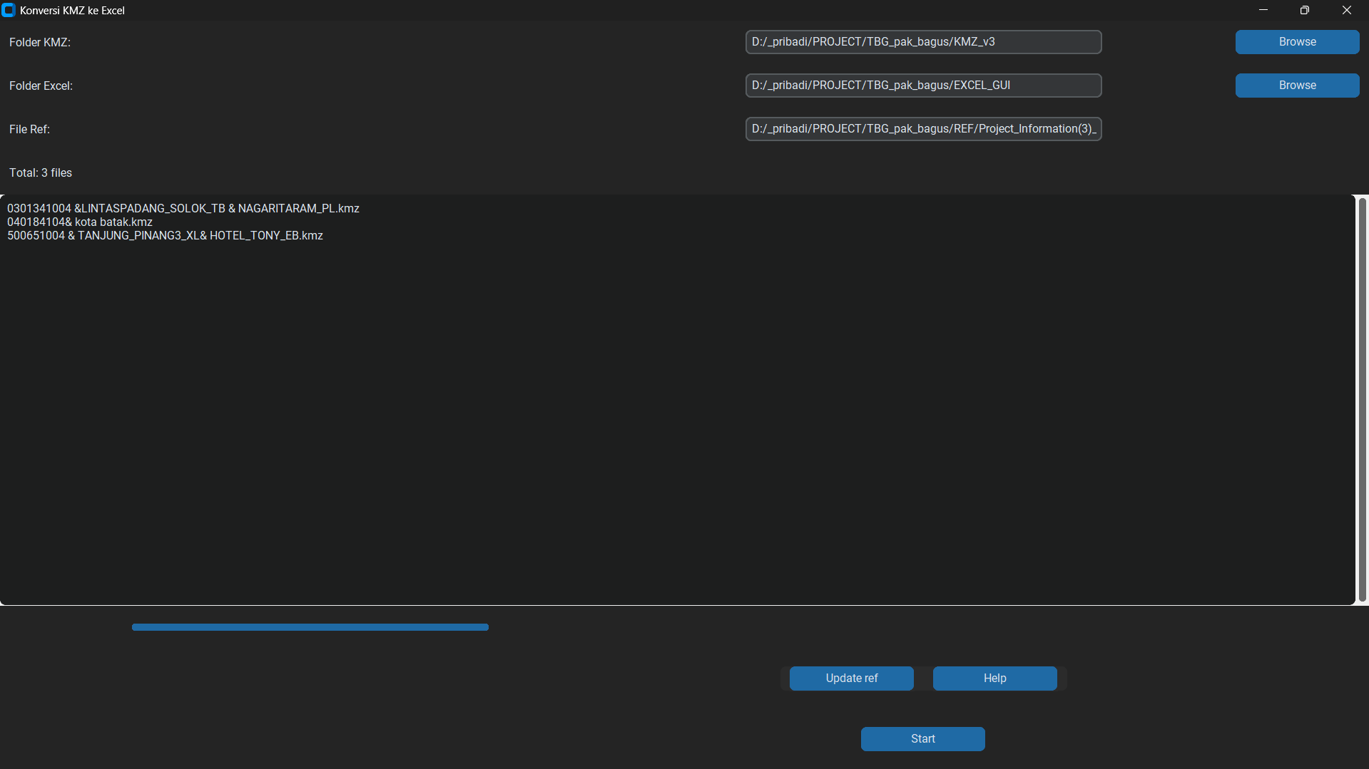 KMZ to Excel Converter